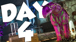 ONLINE RAIDING Our Enemies Lunar Cave Day 4  ARK PVP [upl. by Patin]