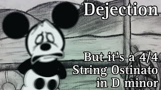 DEJECTION But it’s a 44 String Ostinato in D minor FNF Wednesdays Infidelity Dejection Remix [upl. by Ymeraj]