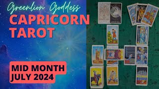 CAPRICORN TAROT quotTIME TO MAKE THOSE PLANSquot MID MONTH JULY 2024 [upl. by Jacinthe]