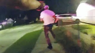 Man Tased While Attempting to Flee on Foot [upl. by Damahom]