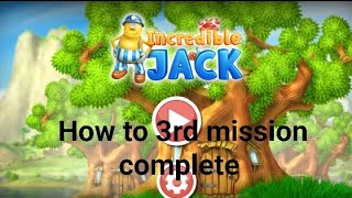 quotINCREDIBLE JACKquot  How to 3rd mission complete easily  Run and Jump Adventure Begins [upl. by Harland770]