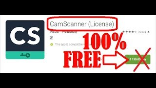 How to CamScanner Upgrade to CamScanner Full Version 2017 by Technical Tips [upl. by Nagaem784]