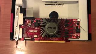 UNBOXING ASUS RADEON HD 5450 0dB Cooling tania karta graficzna [upl. by Aita918]