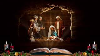 NATIVITY SCENE WITH BABY JESUS AND HOLY MUSIC GLORIFYING JESUS CHRIST THE KING [upl. by Keith665]