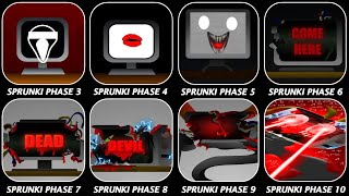 Phase 3 VS Phase 4 VS Phase 5 VS Phase 6 VS Phase 7 VS Phase 8 VS Phases 910 in Incredibox Sprunki [upl. by Noma]