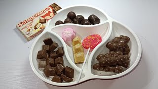 ASMR CHOCOLATE🍬🥮🍫🧇asmr crunch for your ears 💝filling platter🍦no talking🍬🧁oddlysatisfying [upl. by Frodi376]