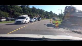 Timelapse Fredrikstad  Hvaler by car HD [upl. by Rois993]