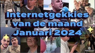 De Internetgekkies van de maand Januari 2024 [upl. by Atalee]