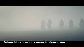 When birnam wood comes to dunsinane Macbeth [upl. by Samal784]