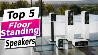 BEST Floor standing Speakers in 2024  Top 5 Picks [upl. by Gabrielle]