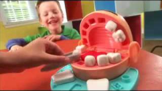 Play Doh Dr Drill N Fill Playset Playskool [upl. by Ellerud]