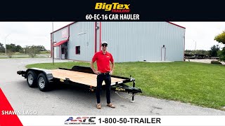 60EC16 BIG TEX 16 ECONOMY CAR HAULER 7x16  Setting a New Standard in Trailer Performance [upl. by Amoreta]