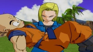 d1ddlysquat13 Android 18 saves Krillin [upl. by Anilesor]