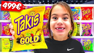 KLEINER JUNGE isst TEUERSTE TAKIS SORTE der WELT 😱 [upl. by Nekal]