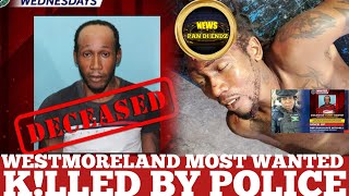 Police Release Dead Pics of Westmoreland Most Wanted Head shot off  Man Defend Nigel Clarke [upl. by Arayc268]