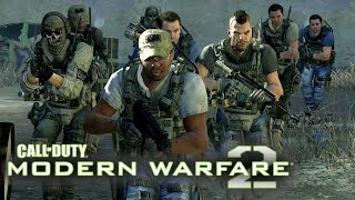 Favela Raid with Task Force 141 NPCs  Modern Warfare 2 Special Ops O Cristo Redentor [upl. by Ollecram]