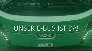 Der erste batteriebetriebene GelenkEBus der BVB [upl. by Orford]