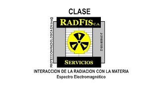 CLASE 31  Interaccion de la Radiacion con la Materia  Espectro Electromagnetico RADFIS CA [upl. by Carmita]