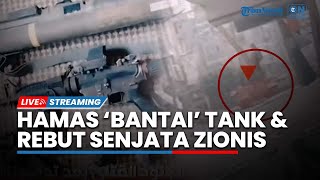 🔴Suasana Mencekam Perang Jarak Dekat di Khan Younis Hamas Bantai Tank hingga Rebut Senjata Zionis [upl. by Aehsan]