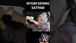 Nyium Kening Satpam 😂 lucu comedy viralvideo [upl. by Cornall298]