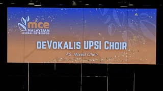 INTERNATIONAL CHORAL EISTEDDFOD 2024  The Vocalist UPSI Choir Part 2 mcemalaysiachoraleisteddfod [upl. by Kerby]