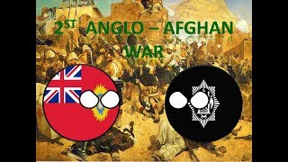 2st AngloAghan War in Countryballs [upl. by Zsa Zsa]