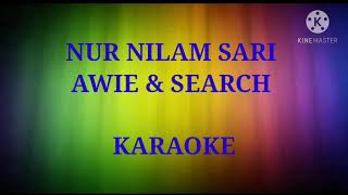 Karaoke  NUR NILAM SARI  Lower Key ⬇ 2 key [upl. by Nonarb]