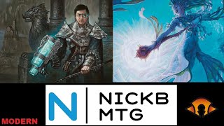 MTG  Modern  Izzet Wizards Control  League 3 [upl. by Zetnauq]