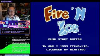 VOD0239 Fire N Ice NES with game genie codes [upl. by Halland]