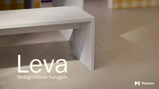 Leva Beige  nya generationen målade trägolv [upl. by Sanalda291]