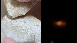 Triboluminescence in Quartz and How to Demonstrate it with Slow Motion and Infrared Video [upl. by Innoc]