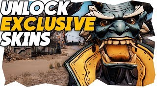 BORDERLANDS 3  UNLOCK EXCLUSIVE SKINS  BORDERLANDS 3 HOW TO UNLOCK ALL VIP CODES [upl. by Larner354]