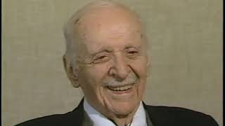 Edward L Bernays interview 19861023 [upl. by Eolhc]