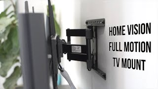 HOME VISION Full Motion TV Wall Mount for Most 3284 inch TVs Quick Review [upl. by Socram]