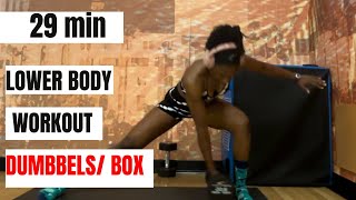 29 MIN HITT LOWER BODY STRENGTH TRAINING WORKOUT fitness homeworkout strengthtraining [upl. by Garibald821]