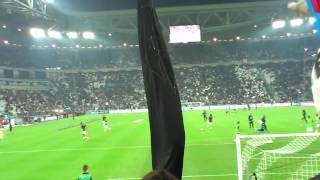 La Juve entra in campo prima di JUVEintermp4 [upl. by Shaffer983]