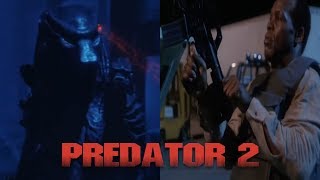 Predator 2  Harrigan vs The Predator 13 HD [upl. by Nnek]