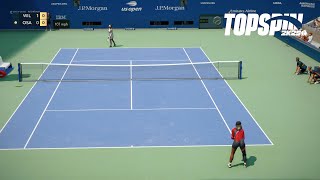 Top Spin 2K25  Serena Williams Vs Naomi Osaka I US Open I Legend Difficulty PS5 [upl. by Feinleib]