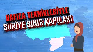 HAFIZA TEKNİKLERİYLE SINIR KAPILARISURİYE kpss2024 hafızateknikleri [upl. by Drwde]