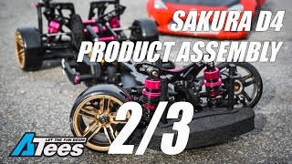 Product Assembly 3Racing Sakura D4 RWD Full Build Video Part 23 [upl. by Rodie]