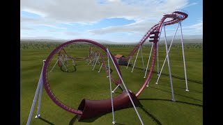 Vortexia  BampM Dive Coaster  NoLimits 2 [upl. by Scrivings]