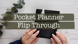 Moterm A7 Luxe Pocket Planner Flip Through [upl. by Aipmylo]