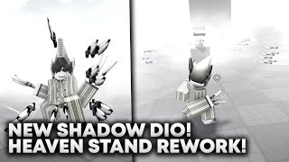 Using NEW SHADOW DIO in HEAVEN STAND COMBAT REWORK [upl. by Stinson]