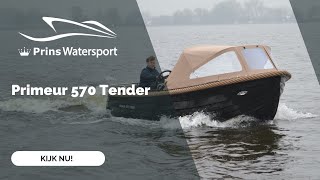 Primeur 570 Tender  Prins Watersport [upl. by Ardnaz207]