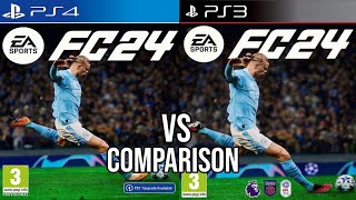 EA FC 24 PS4 Vs PS3 [upl. by Eloise]