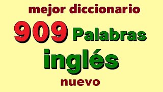 💚 ¡Aprender vocabulario en ingles y español para principiantes [upl. by Ramed]