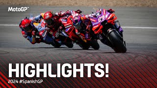 MotoGP™ Race Highlights 🔥  2024 SpanishGP [upl. by Torr221]