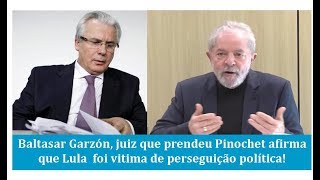 Política com vocês  26092019  Juiz Baltasar Garzón afirma que Lula é um perseguido político [upl. by Liamsi]