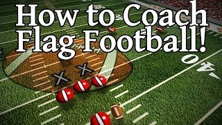 Flag Football Plays  How to Beat a Zone Defense video [upl. by Alba]