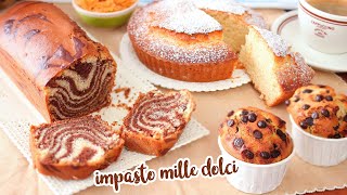 IMPASTO MILLE DOLCI Senza Uova e Senza Burro  Colazione amp Merenda  Ricetta Facile  LifeampChiara [upl. by Swainson]